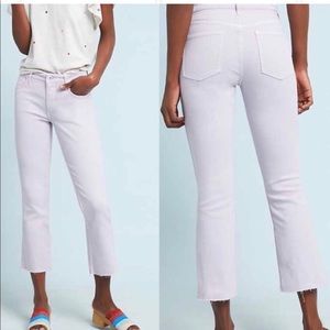 NWOT Pilcro & The Letterpress Cropped Jeans